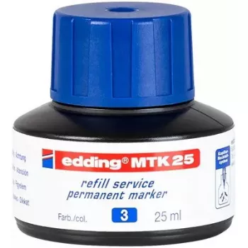 Marker-Nachfülltinte Edding MTK 25 Blau 25 ml 1 Stück
