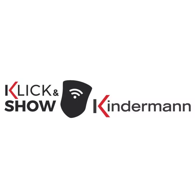Drahtloses Präsentationssystem Kindermann KLICK & SHOW K-40 Desktop Graphit