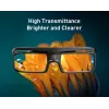 DANGBEI aktive stereoskopische 3D-Brille, Micro-USB, schwarz