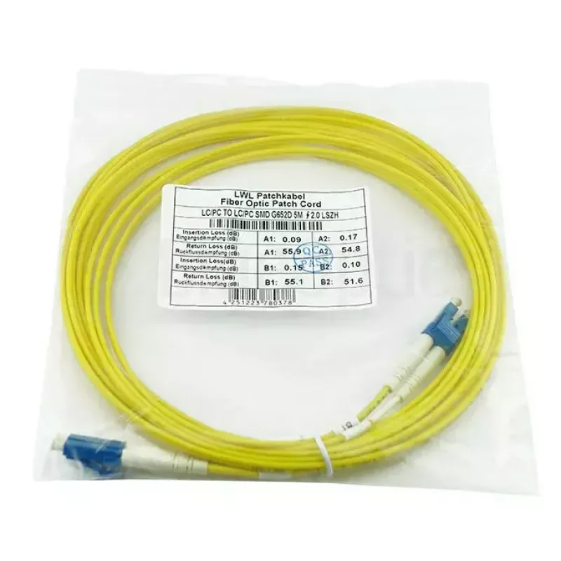 Glasfaserkabel BlueOptics CAB-SMF-LC-LC-7-BO 7,5 m G.657.A1 LC LC