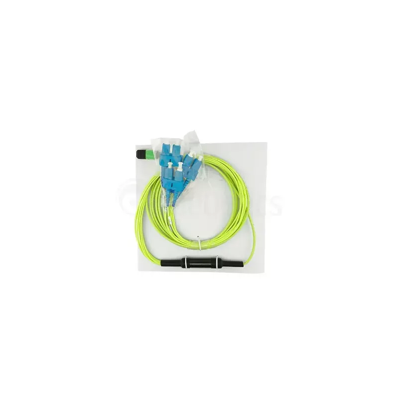 BlueOptics Glasfaserkabel SFP5142BU10MKB 10 m, G.657.A1, 4x SC zu MPO, gelb