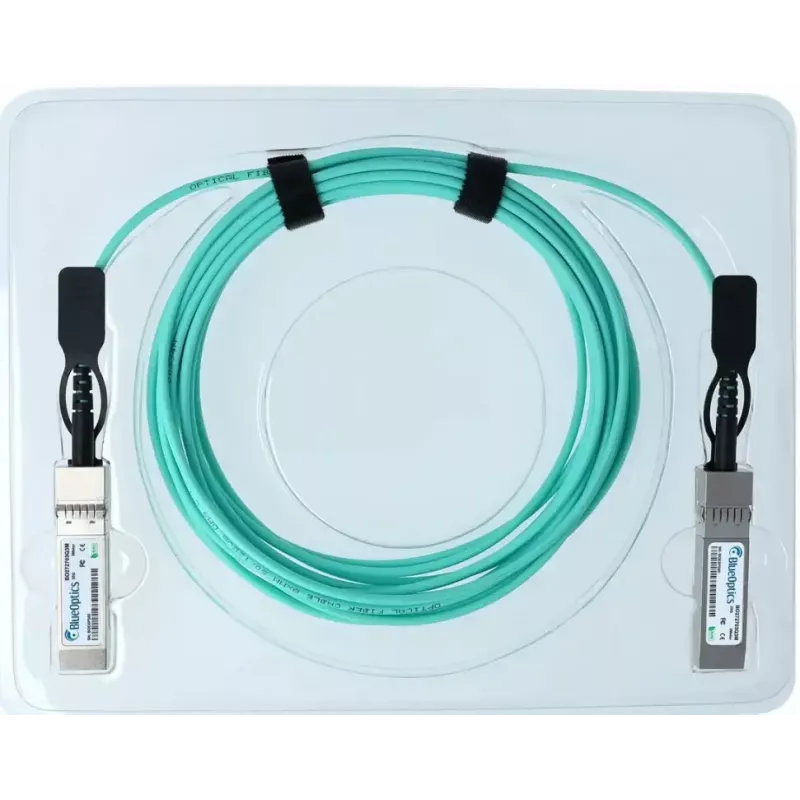 BlueOptics SFP28-AOC-25M-EE-BO SFP28 Aktives Optisches Kabel, 25 m, mintfarben