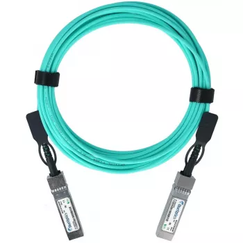 BlueOptics SFP28-AOC-25M-EE-BO SFP28 Aktives Optisches Kabel, 25 m, mintfarben