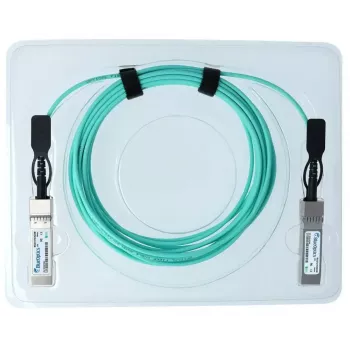 BlueOptics InfiniBand / Glasfaserkabel SFP28 25 m, Aqua, Stecker-Stecker
