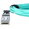 BlueOptics InfiniBand / Glasfaserkabel SFP28 25 m, Aqua, Stecker-Stecker