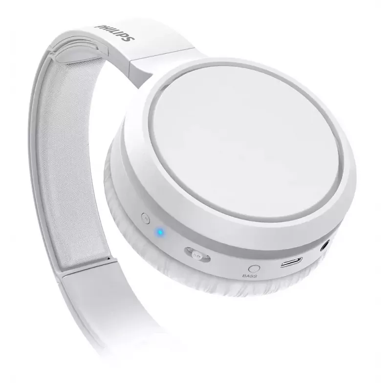 Philips 5000 Serie TAH5205WT/00 Kopfhörer/Headset Kabellos Head-Band Musik USB Typ-C Bluetooth Weiß