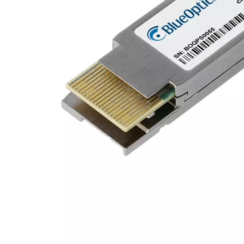 Netzwerk-Transceivermodul BlueOptics BO29X854S1D-BO QSFP-DD Glasfaser 400000 Mbit/s Silber Metall