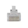 ACT RJ45 (8P/8C) modularer Steckverbinder für Rundkabel mit Litzenleitern