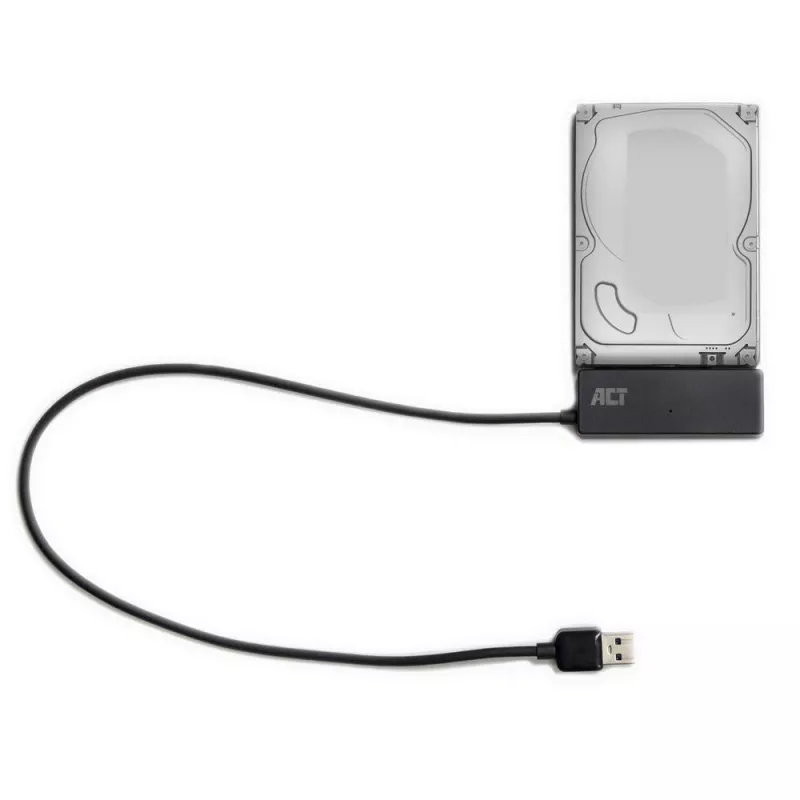 ACT USB 3.2 Gen1 auf 2,5/3,5 Zoll SATA-Adapterkabel für SSD/HDD