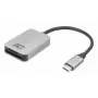 Kartenleser ACT AC7056 USB 3.2 Gen 1 Type-C Grau MicroSD SD