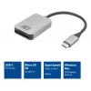 Kartenleser ACT AC7056 USB 3.2 Gen 1 Type-C Grau MicroSD SD