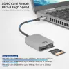 Kartenleser ACT AC7056 USB 3.2 Gen 1 Type-C Grau MicroSD SD