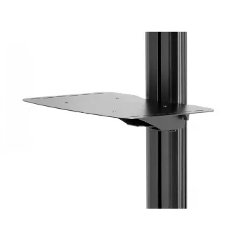 Peerless ACC-MS Multimedia-Wagen-Zubehör Schwarz Metallablage