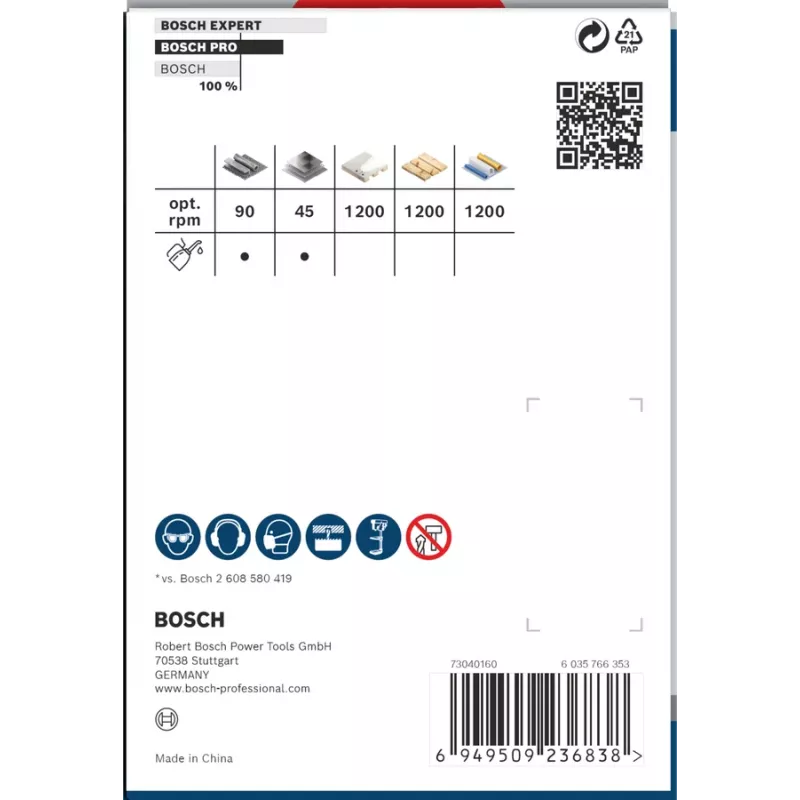 Lochsäge Bosch PRO Multi Material 44/92 mm — Einzelstück für Bohrmaschine, Trockenbau, Metall, Kunststoff, Weichholz