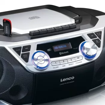 Tragbares Radio Lenco SCD-720SI Digitaler Tuner DAB FM 2-Wege-Lautsprecher