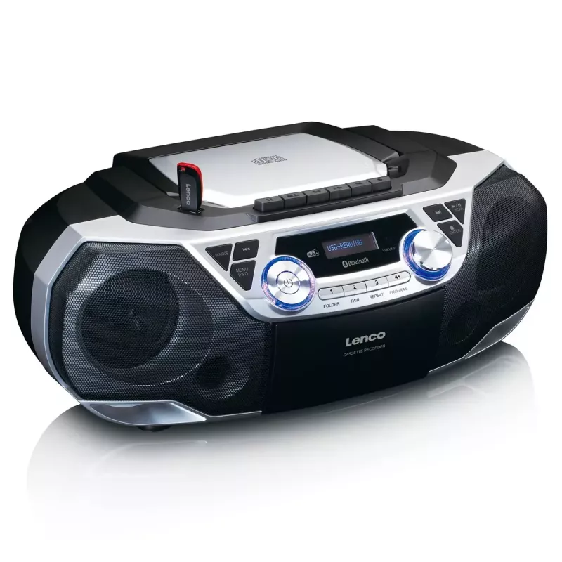 Tragbares Radio Lenco SCD-720SI Digitaler Tuner DAB FM 2-Wege-Lautsprecher