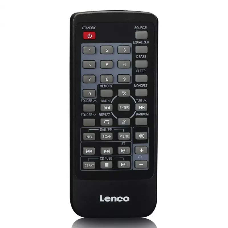 Tragbares Radio Lenco SCD-720SI Digitaler Tuner DAB FM 2-Wege-Lautsprecher