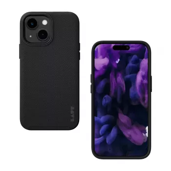 Schutzhülle LAUT SHIELD für iPhone 15 (6,1 Zoll, schwarz) — Hülle für Apple iPhone 15