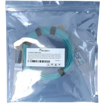 BlueOptics InfiniBand / Glasfaserkabel QSFP56 auf QSFP56, 5 m, orange