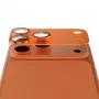 Kameraschutz PanzerGlass Fender für iPhone 17 Pro Max, Silikon, Cosmic Orange, kratz- und stoßfest