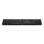 HP 125 Kabelgebundene Tastatur Full-Size USB Membran QWERTY Schwarz