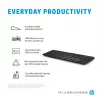 HP 125 Kabelgebundene Tastatur Full-Size USB Membran QWERTY Schwarz