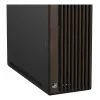 PC-Gehäuse ASUS ProArt PA602 Wood Edition Midi Tower — Schwarz & Holz, unterstützt ATX/EATX, 2x200 mm vorne, 1x140 mm hinten