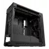 PC-Gehäuse ASUS ProArt PA602 Wood Edition Midi Tower — Schwarz & Holz, unterstützt ATX/EATX, 2x200 mm vorne, 1x140 mm hinten