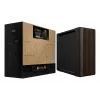 PC-Gehäuse ASUS ProArt PA602 Wood Edition Midi Tower — Schwarz & Holz, unterstützt ATX/EATX, 2x200 mm vorne, 1x140 mm hinten