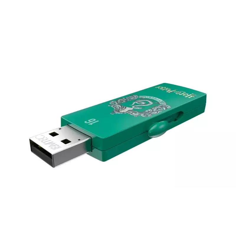 USB-Stick EMTEC M730 Slytherin 16 GB, USB Typ-A 2.0, Slide-Form, grün