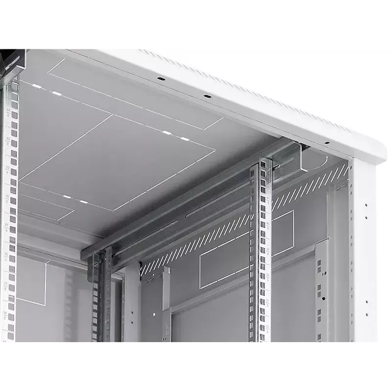 Freistehendes Rack Triton RTA 800 x 1000 42U, 1970×800×1000 mm, 1200 kg, IP20, weiß