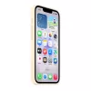 Silikonhülle mit MagSafe für Apple iPhone 17e — Vanille, für 6,1 Zoll (15,5 cm) Bildschirme