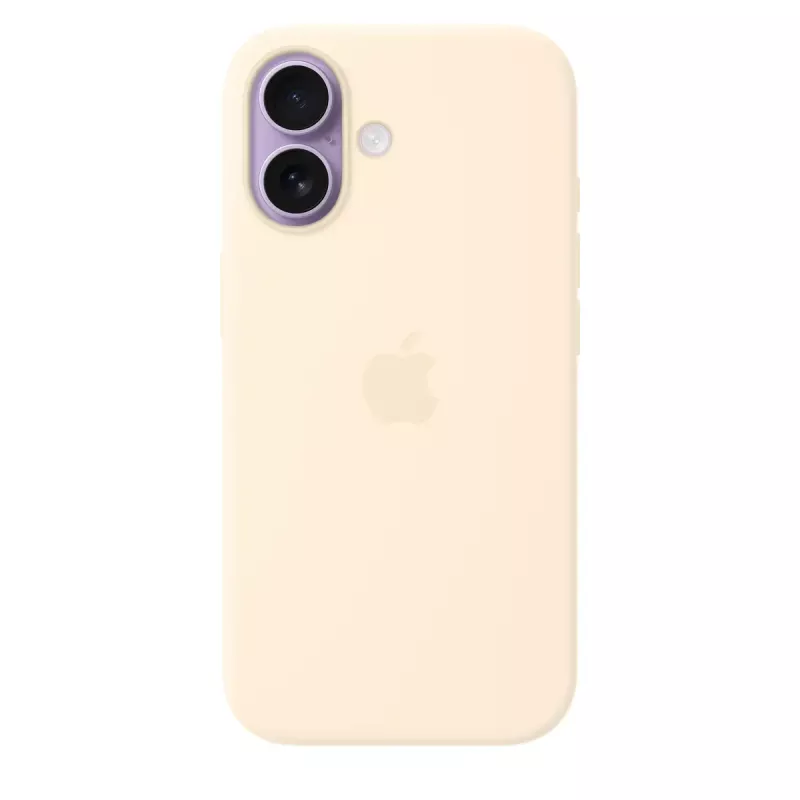 Silikonhülle mit MagSafe für Apple iPhone 17 – Vanille, Hülle für 16 cm (6,3 Zoll) Bildschirm