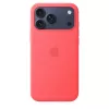 Schutzhülle aus Silikon mit MagSafe für Apple iPhone 17 Pro Max – Bright Guava (Rot), passend für 6,9 Zoll
