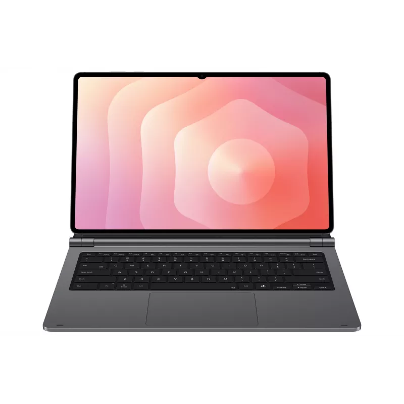 Samsung EF-DX935 QWERTZ Deutsch Pogo Pin Grau