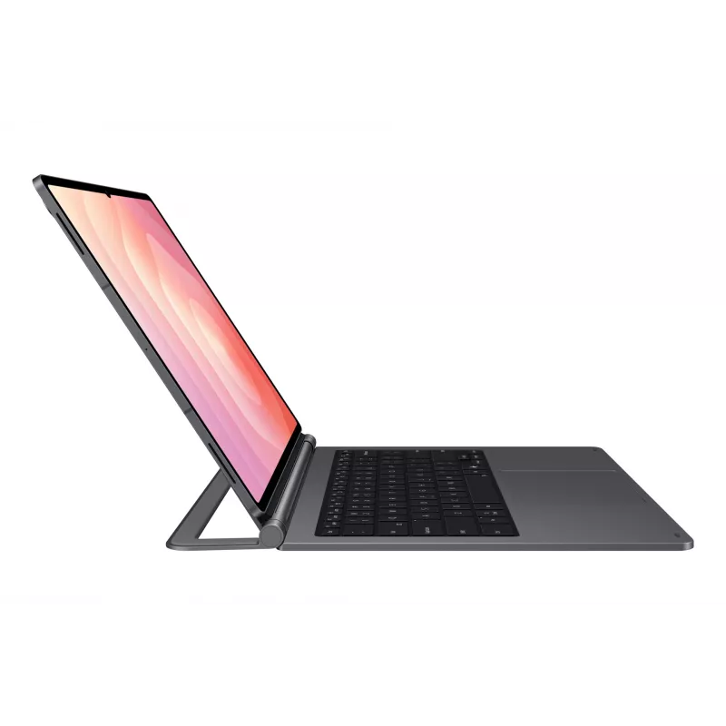 Samsung EF-DX935 QWERTZ Deutsch Pogo Pin Grau
