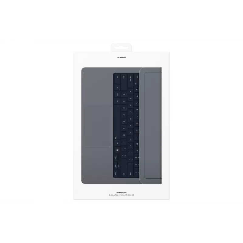 Samsung EF-DX935 QWERTZ Deutsch Pogo Pin Grau