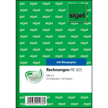 Geschäftsformular Sigel RE625