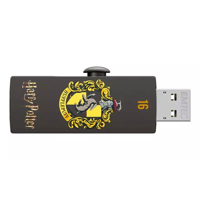 USB-Flash-Laufwerk EMTEC M730 16 GB — USB Typ-A 2.0, Schiebemechanismus, schwarz