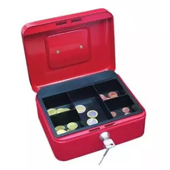 Geldkassette WEDO 145202X Größe 2 Rot 5,08 cm