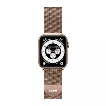Armband LAUT Steel Loop für Smartwatch, Edelstahl, Gold