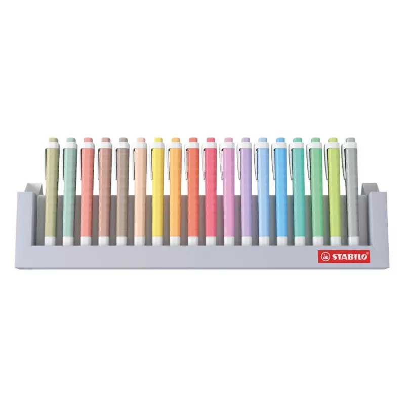 Marker STABILO swing cool 18 Stk. Keilspitze Mehrfarbig