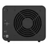 TerraMaster D8 HYBRID Disk-Array Desktop Schwarz 4-Bay HDD SSD