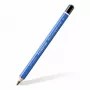 Bleistift Staedtler 100J 2B, blau lackiert, 5,3 mm Mine, 1 Stk.