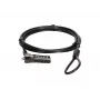 Conceptronic CUSTODIO01BS Kombinations-Laptopschloss, Standard-Sicherheitsschlitz, 1,8 m
