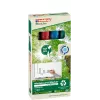 Marker Edding EcoLine 29 4 Stück Keilspitze Schwarz Blau Grün Rot