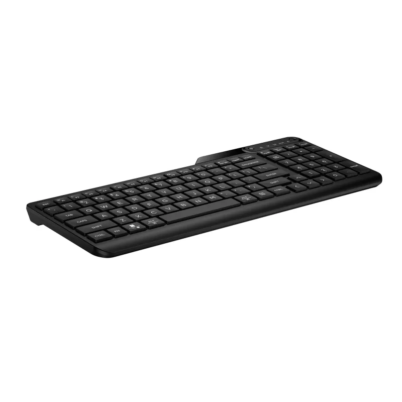 Wireless Full-Size-Tastatur HP 475 – Dual-Mode RF Wireless + Bluetooth, Membran, schwarz