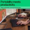 Wireless Full-Size-Tastatur HP 475 – Dual-Mode RF Wireless + Bluetooth, Membran, schwarz