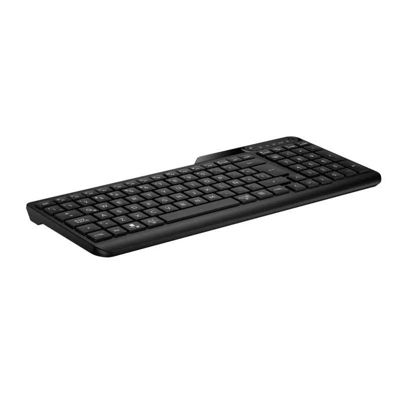 Wireless Full-Size-Tastatur HP 475 – Dual-Mode RF Wireless + Bluetooth, Membran, schwarz