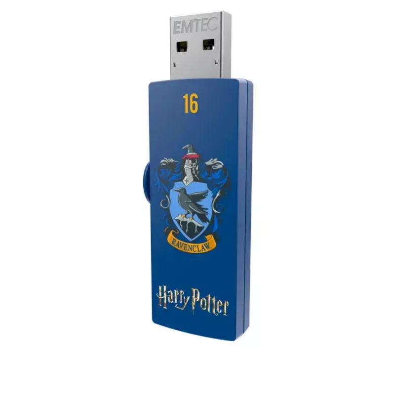 USB-Stick EMTEC M730 Harry Potter 16 GB, USB Typ-A 2.0, Slide-Design, blau
